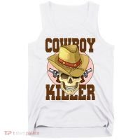 Cowboy Killer Country Skeleton Tank Top thumb 0