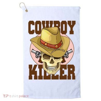Cowboy Killer Country Skeleton Golf Towel