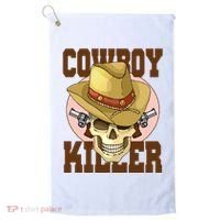 Cowboy Killer Country Skeleton Golf Towel thumb 0