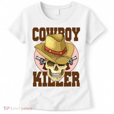 Cowboy Killer Country Skeleton Women's T-Shirt