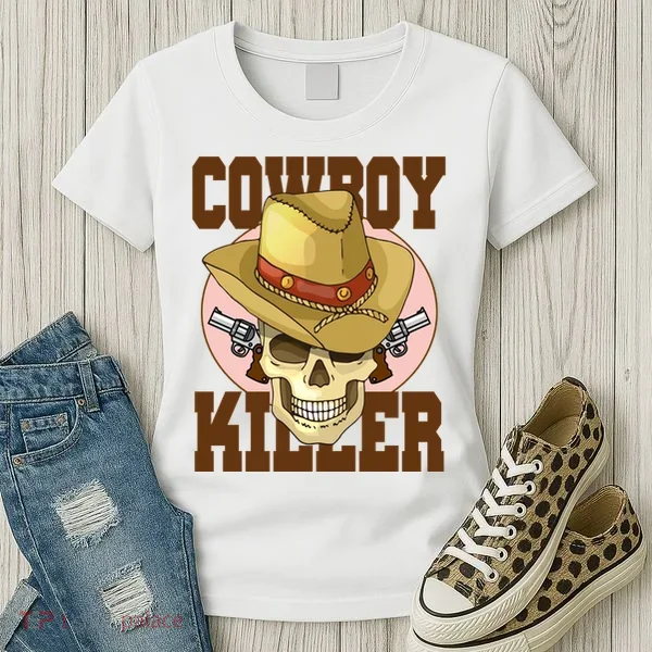 Cowboy Killer Country Skeleton Women's T-Shirt