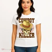 Cowboy Killer Country Skeleton Women's T-Shirt thumb 4