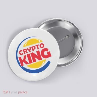 Crypto King Button