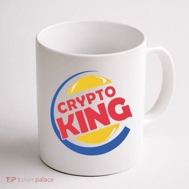 Crypto King Coffee Mug back