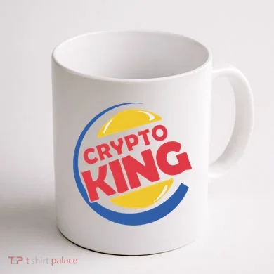 Crypto King Coffee Mug back