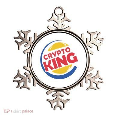 Crypto King Ornament