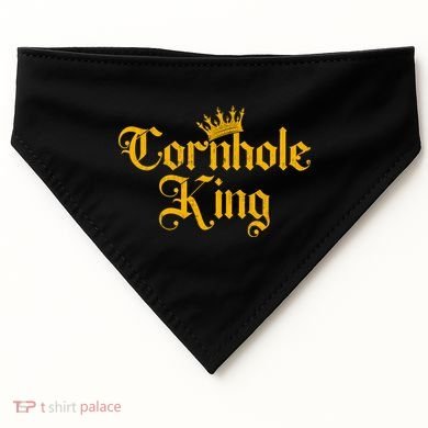 Cornhole King USA-Made Doggie Bandana