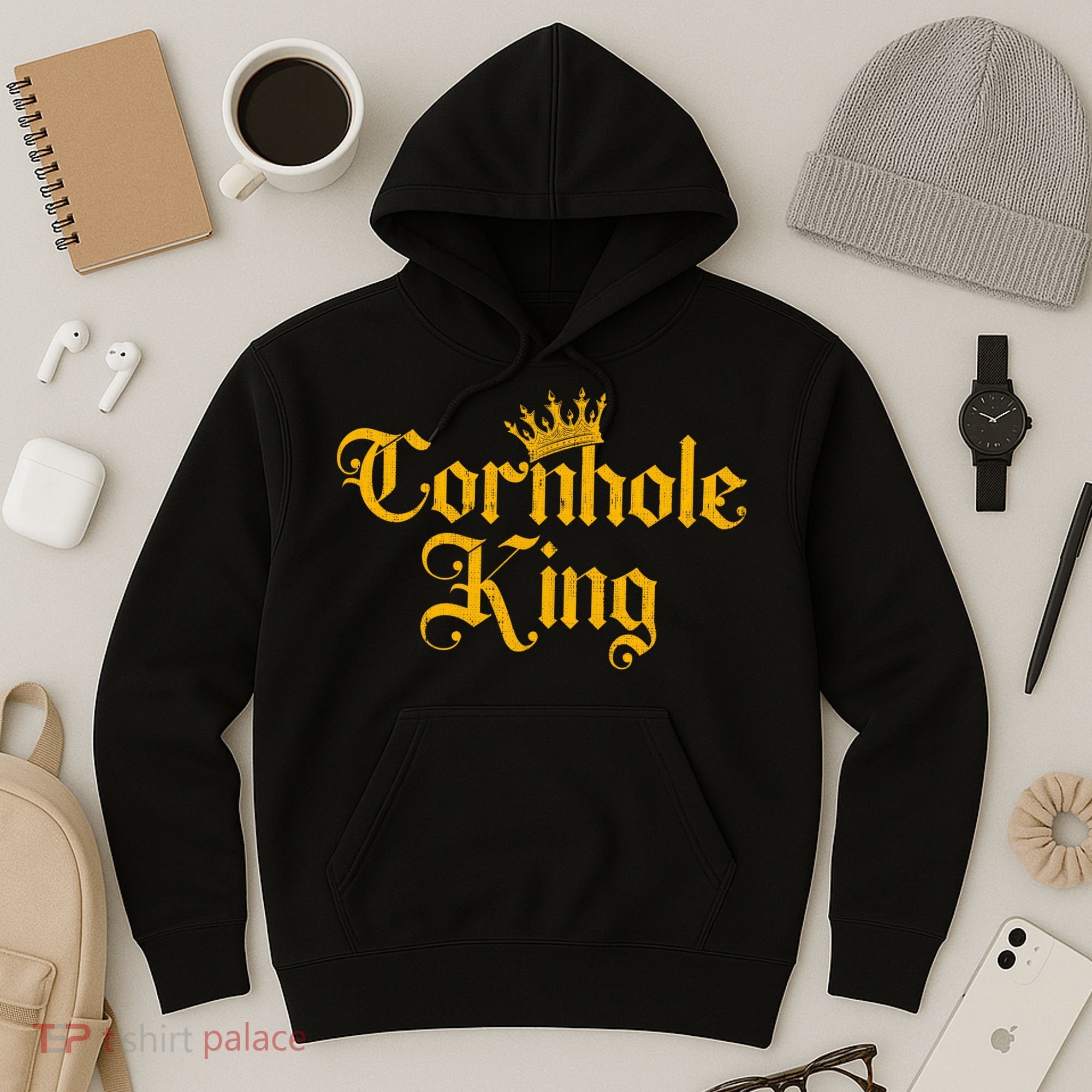 Cornhole King Hoodie