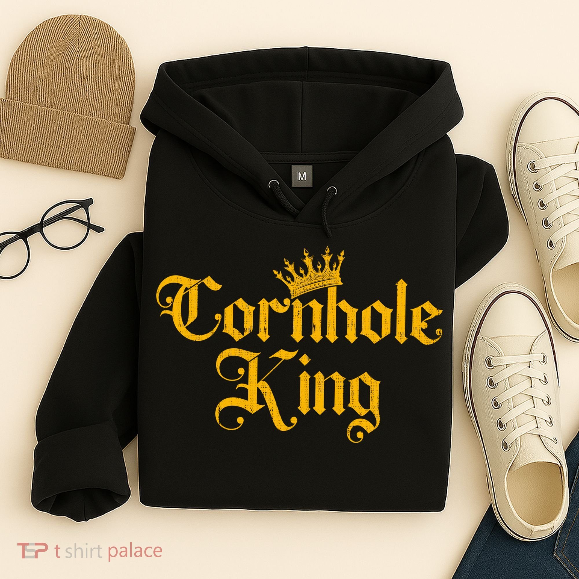 Cornhole King Hoodie