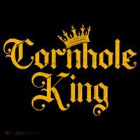 Cornhole King Baby Long Sleeve Bodysuit thumb 2
