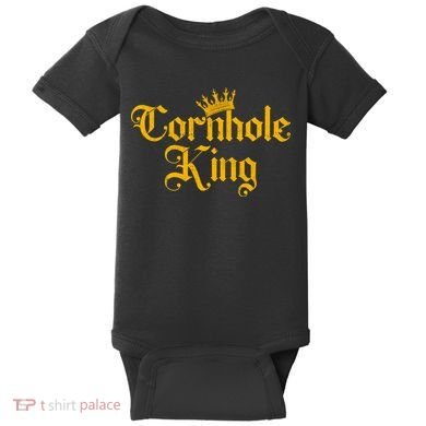 Cornhole King Baby Bodysuit