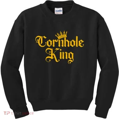 Cornhole King Kids Sweatshirt