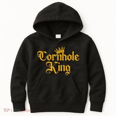 Cornhole King Kids Hoodie