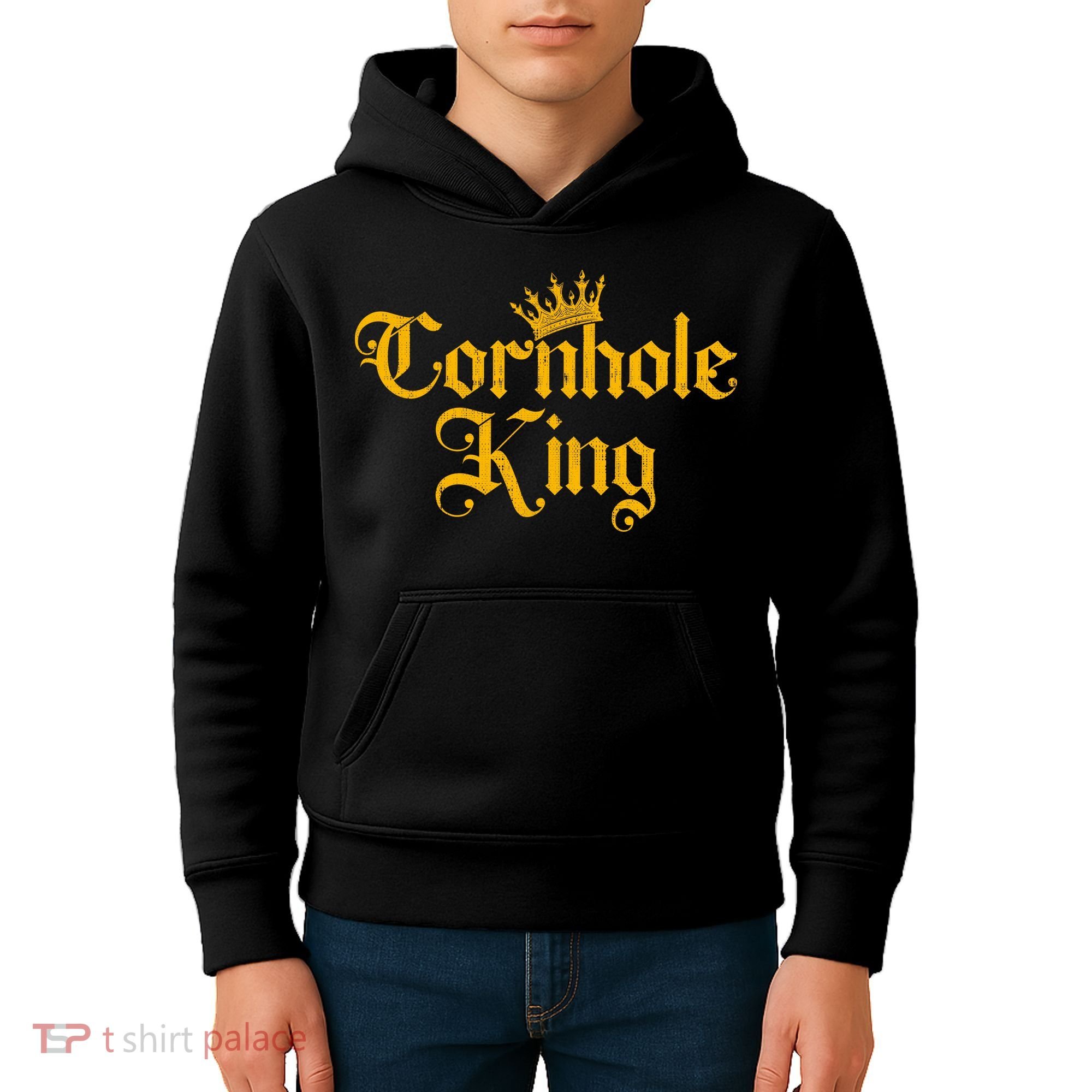 Cornhole King Kids Hoodie