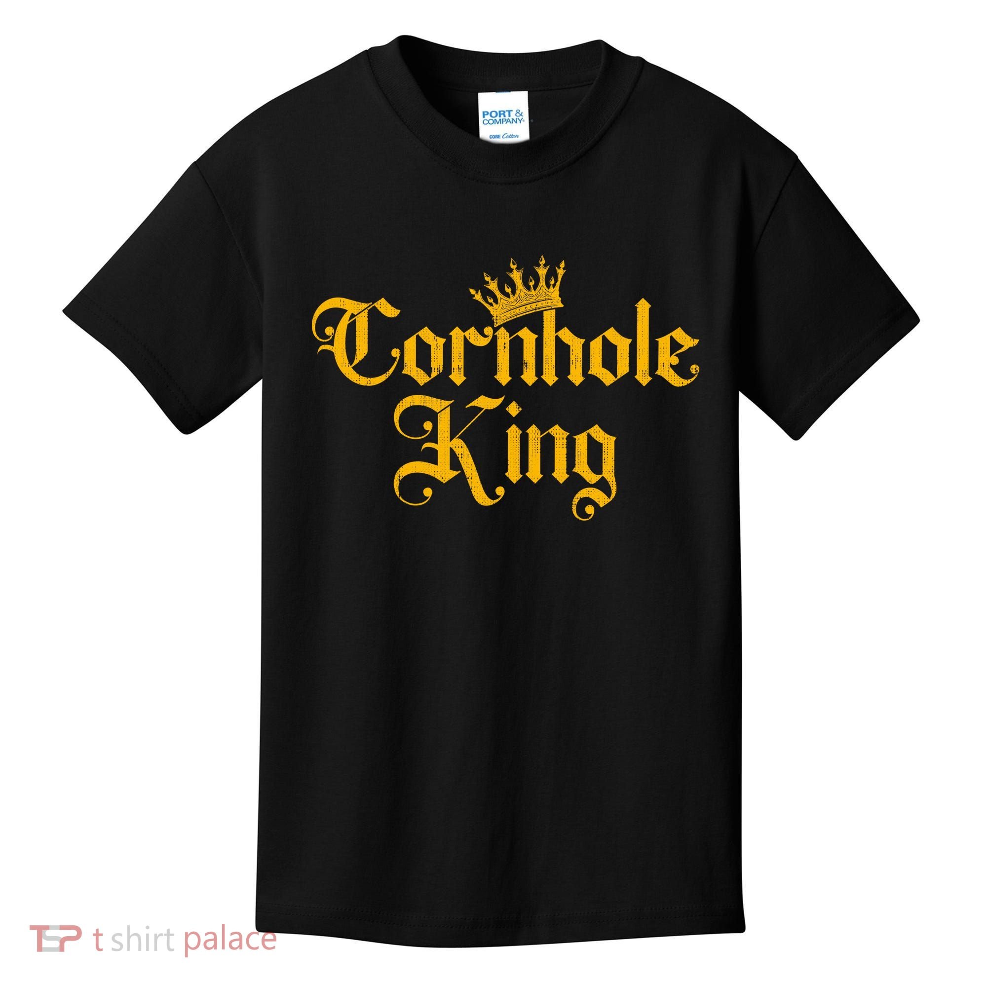Cornhole King Kids T-Shirt