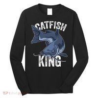Catfish King Catfish Fishing Catfishing Long Sleeve Shirt thumb 0