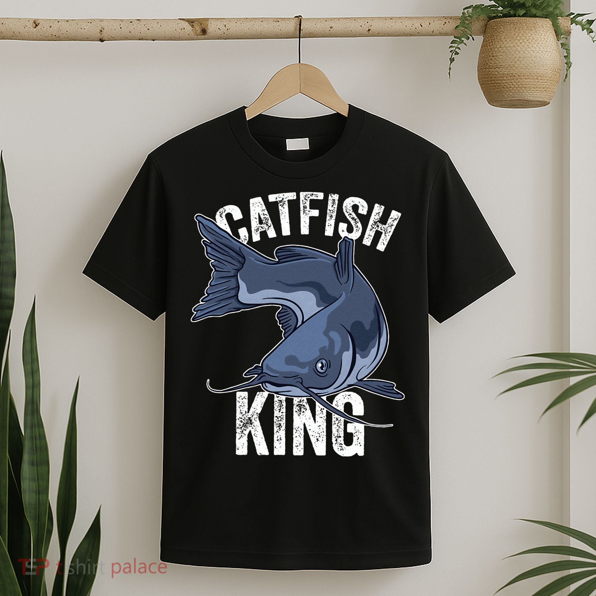 Catfish King Catfish Fishing Catfishing T-Shirt