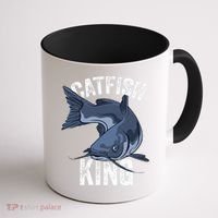 Catfish King Catfish Fishing Catfishing Coffee Mug thumb 1