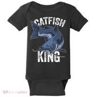 Catfish King Catfish Fishing Catfishing Baby Bodysuit thumb 0