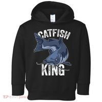 Catfish King Catfish Fishing Catfishing Toddler Hoodie thumb 0