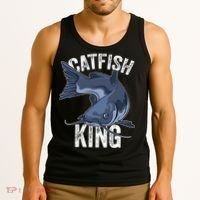 Catfish King Catfish Fishing Catfishing Tank Top thumb 3