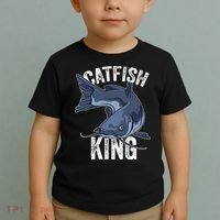 Catfish King Catfish Fishing Catfishing Toddler T-Shirt thumb 2