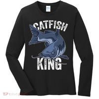 Catfish King Catfish Fishing Catfishing Women's Long Sleeve Shirt thumb 0