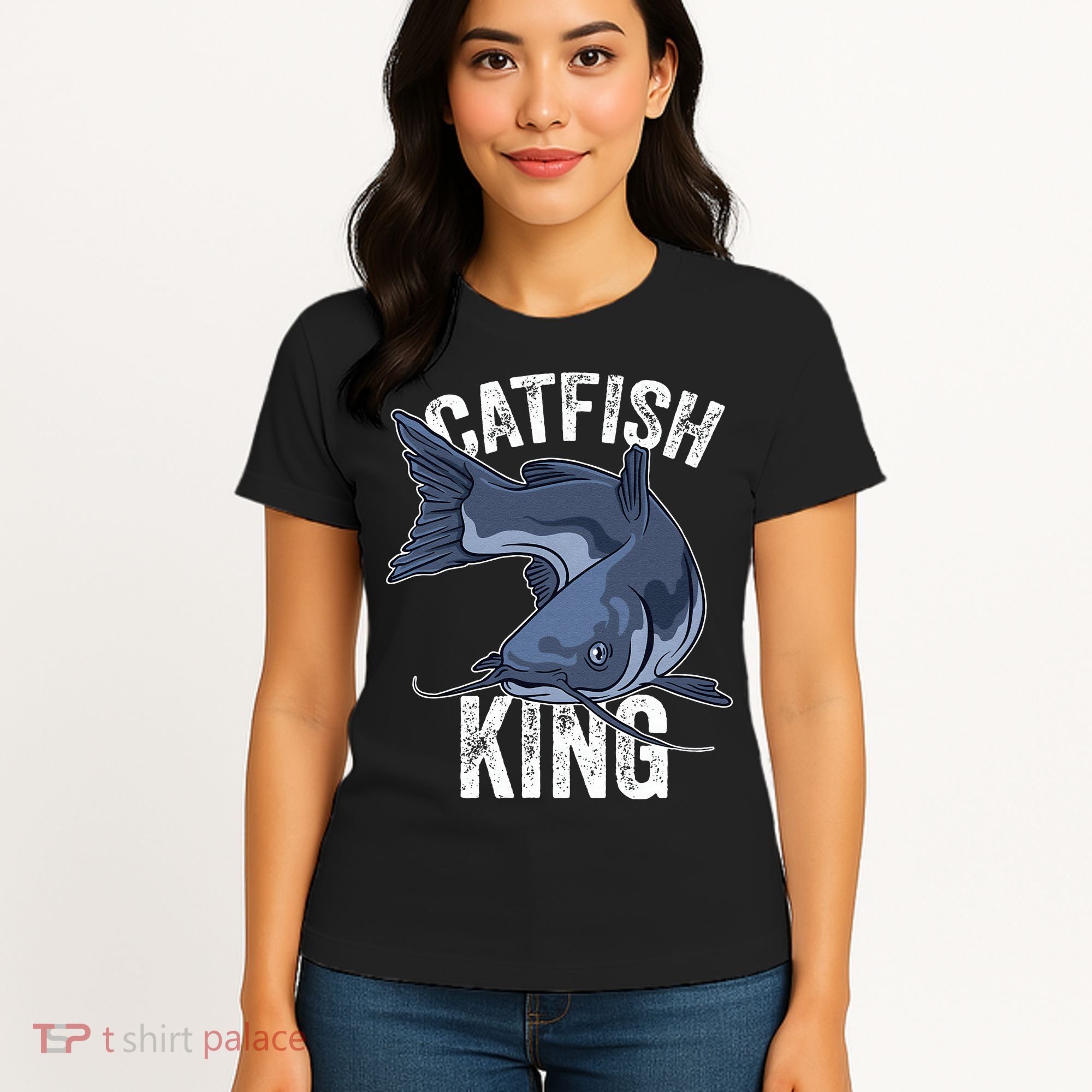 Catfish King Catfish Fishing Catfishing Women's T-Shirt