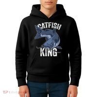 Catfish King Catfish Fishing Catfishing Kids Hoodie thumb 4