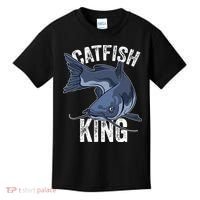 Catfish King Catfish Fishing Catfishing Kids T-Shirt thumb 0