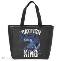 Catfish King Catfish Fishing Catfishing Tote Bag thumb 0