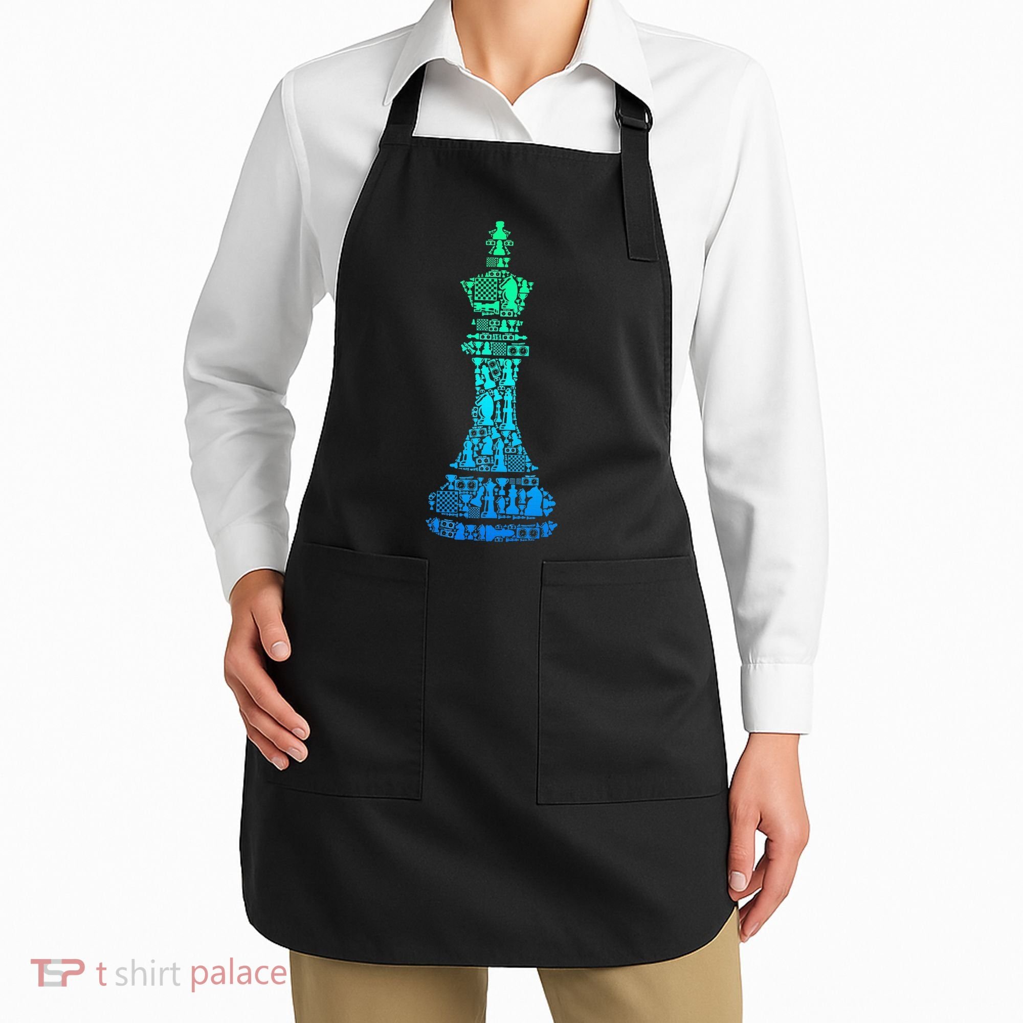 Chess King Apron