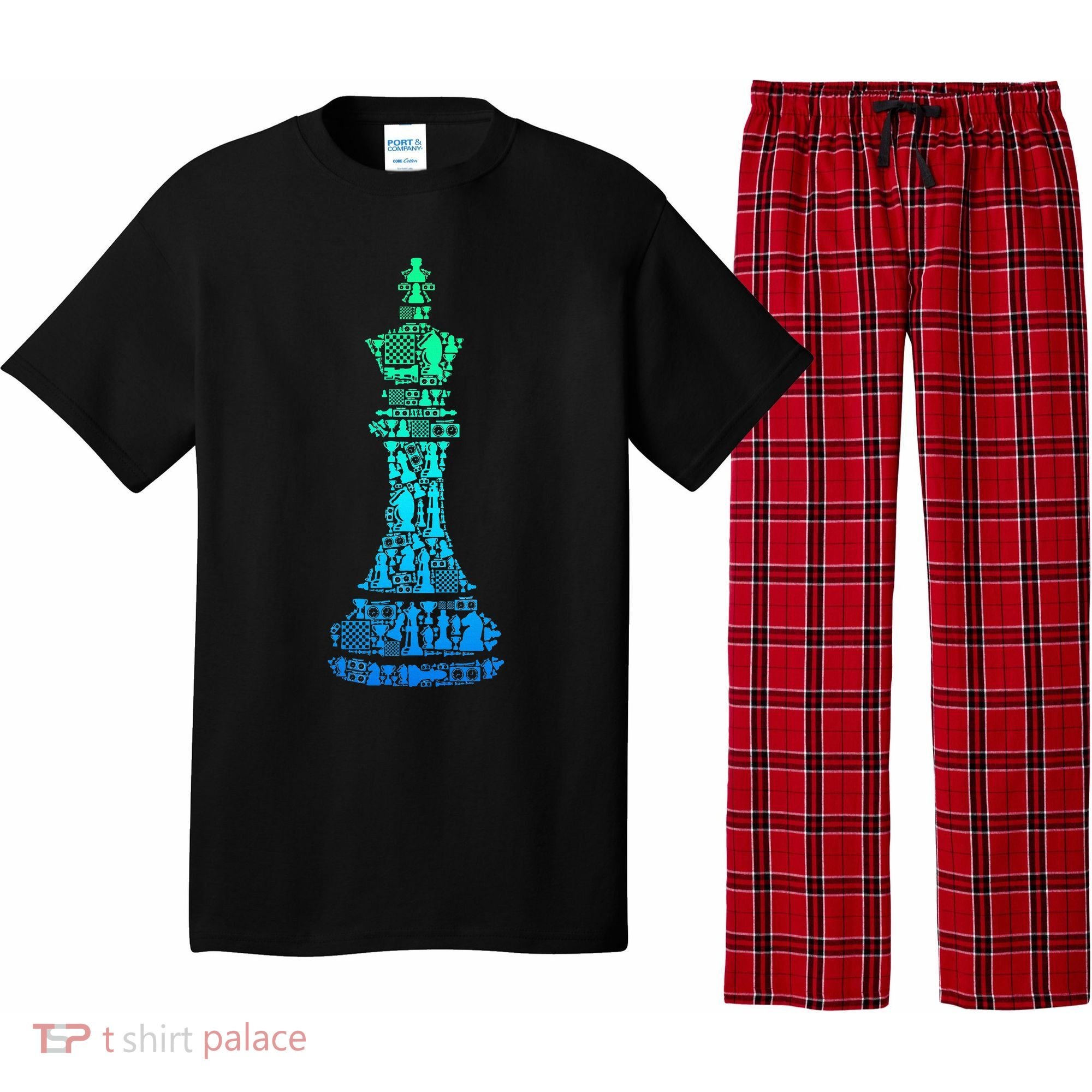 Chess King Pajama Set
