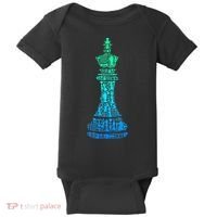 Chess King Baby Bodysuit thumb 0