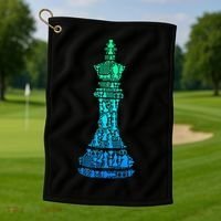 Chess King Golf Towel thumb 1