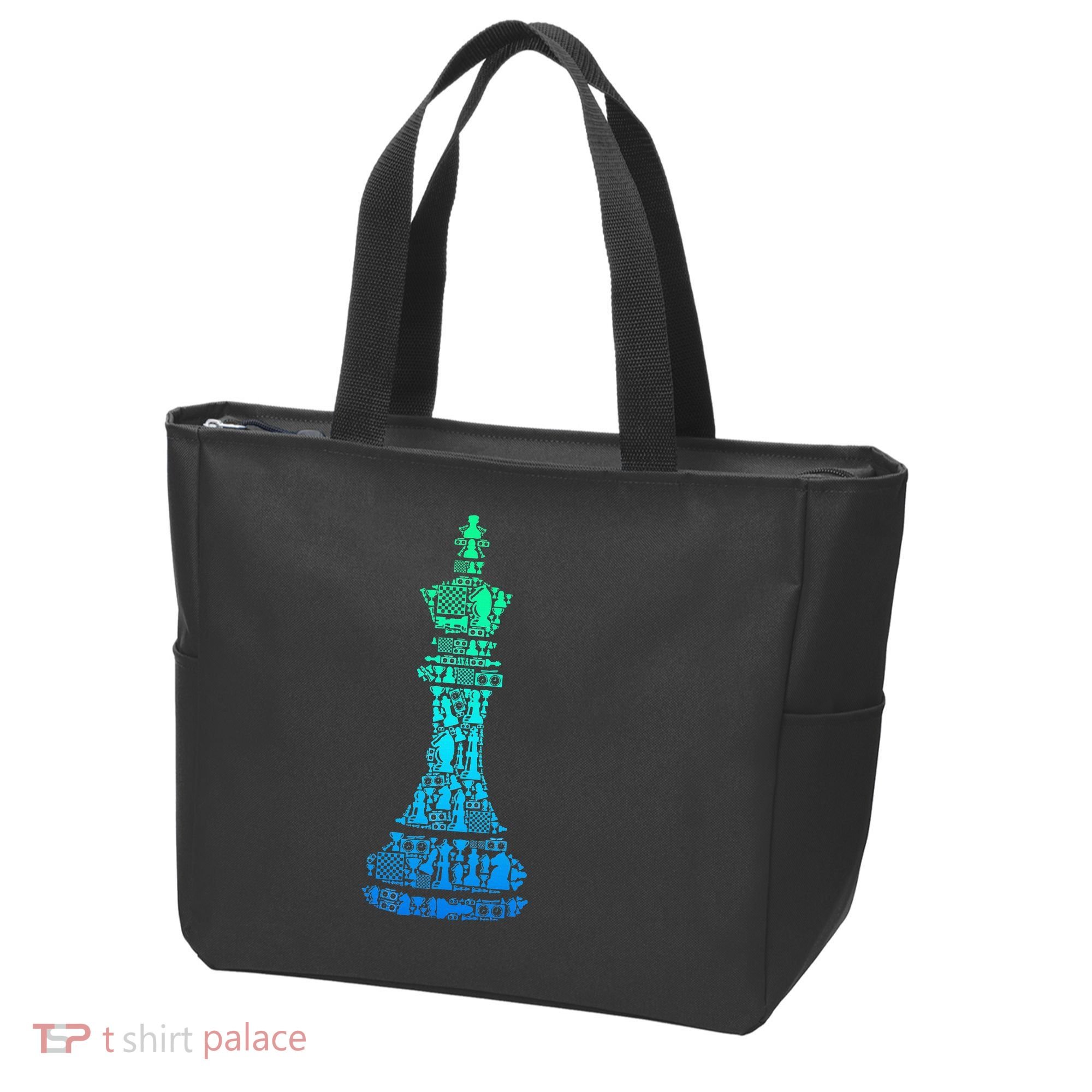Chess King Tote Bag