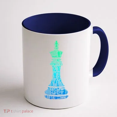 Chess King Coffee Mug back