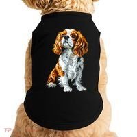 Cavalier King Charles Spaniel Dog Graphic Pet Artwork Doggie Tank thumb 0