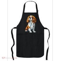 Cavalier King Charles Spaniel Dog Graphic Pet Artwork Apron thumb 0