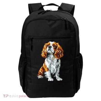 Cavalier King Charles Spaniel Dog Graphic Pet Artwork Backpack