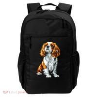 Cavalier King Charles Spaniel Dog Graphic Pet Artwork Backpack thumb 0