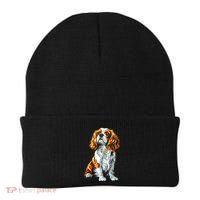 Cavalier King Charles Spaniel Dog Graphic Pet Artwork Beanie thumb 0