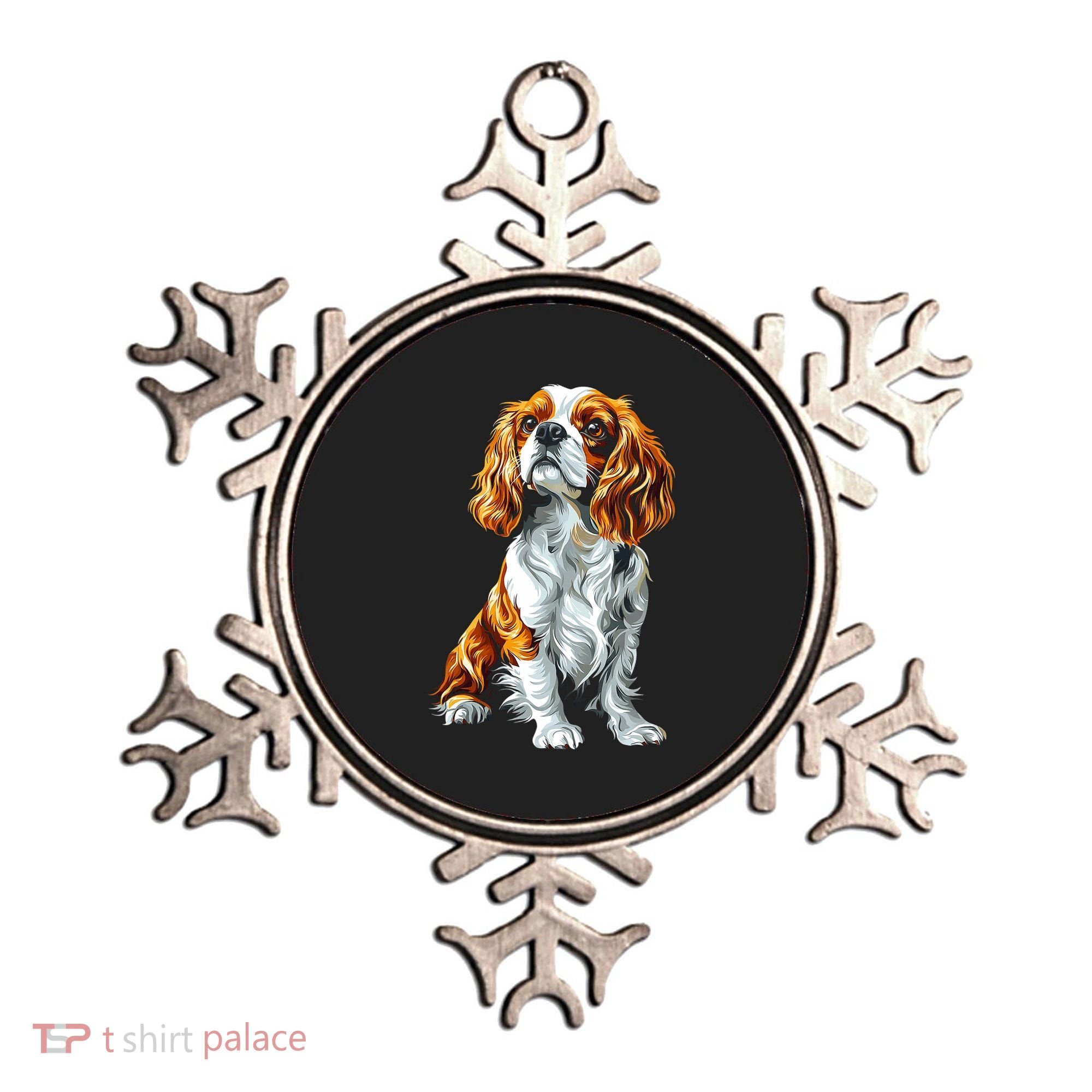 Cavalier King Charles Spaniel Dog Graphic Pet Artwork Ornament