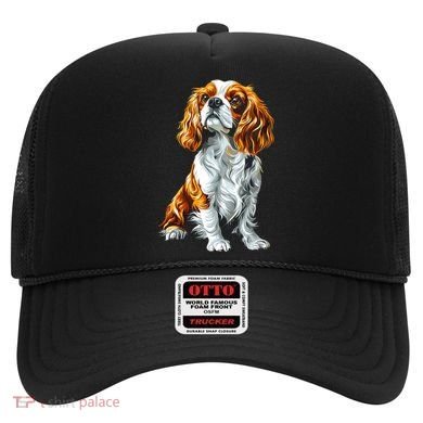 Cavalier King Charles Spaniel Dog Graphic Pet Artwork Hat