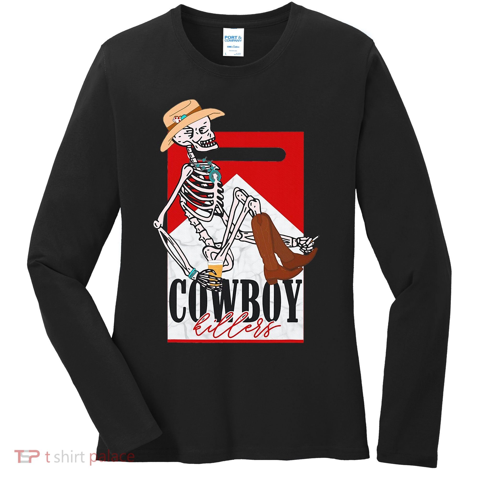 cowboy killer Women's Long Sleeve Shirt