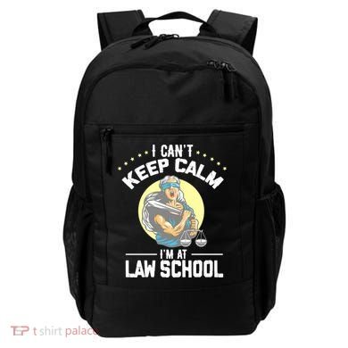 Cant Keep Calm At Law School Future Lawyer Scale Graduation Cute Gift Backpack