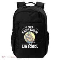 Cant Keep Calm At Law School Future Lawyer Scale Graduation Cute Gift Backpack thumb 0