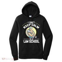 Cant Keep Calm At Law School Future Lawyer Scale Graduation Cute Gift Women's Hoodie thumb 0