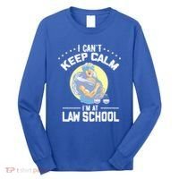 Cant Keep Calm At Law School Future Lawyer Scale Graduation Cute Gift Long Sleeve Shirt thumb 0