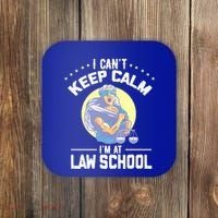 Cant Keep Calm At Law School Future Lawyer Scale Graduation Cute Gift Coaster thumb 0